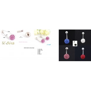 Navel Piercing Kristal